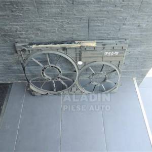 Pret Carcasa electroventilator dublu VW Touran, Audi A3, Skopda, Seat, VW Golf 5 cod 1K0121207N 150 lei