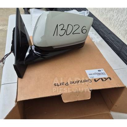Pret Oglinda stanga Kia EV6 an 2021 2022 2023 2024 model 360 grade cod 87610CV070, 87610-CV070