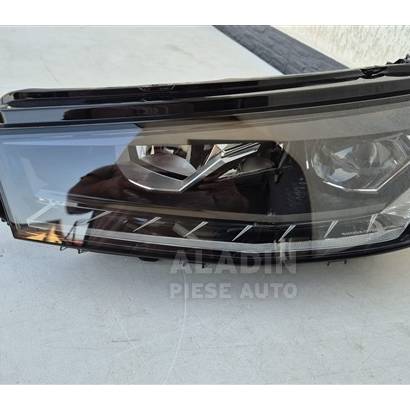 Pret Far stanga Skoda Fabia 4 Full Led model cu lupa an 2022 2023 2024 2025 cod 6VB941015B